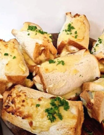 Catering menu - cheese rolls