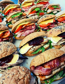 Catering menu - filled rolls